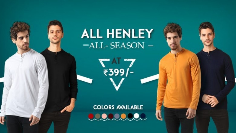 Get Indulge in Full Sleeve T-Shirts for Men Collection