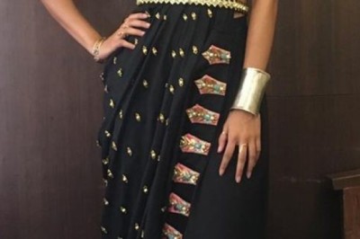 Dhoti saree and pant style saree online shopping