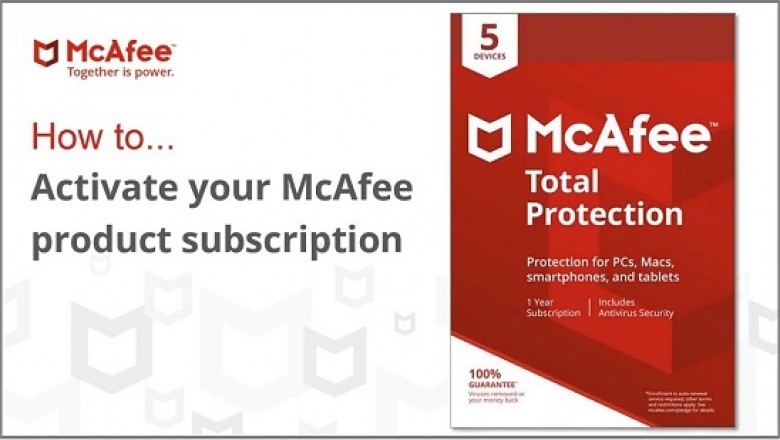 mcafee activate - Enter your 25-digit activation code