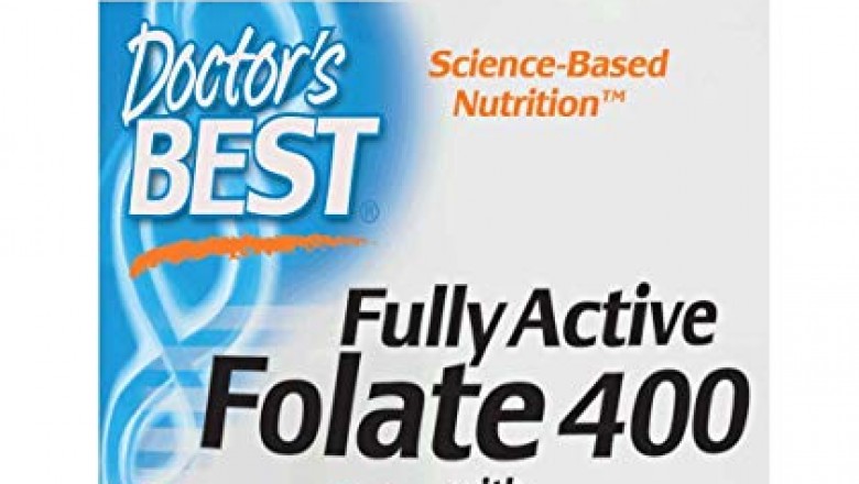 Doctor’s Best Fully Active Folate with Quatrefolic (400mcg),90 Veggie Caps