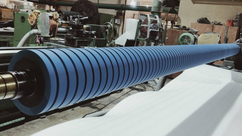 Rubber Roller Covering Procedures - Strip extrusion vs. 3 Roll Creating