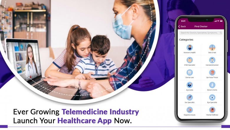 Ever growing telemedicine industry - Launch your healthcare app now.