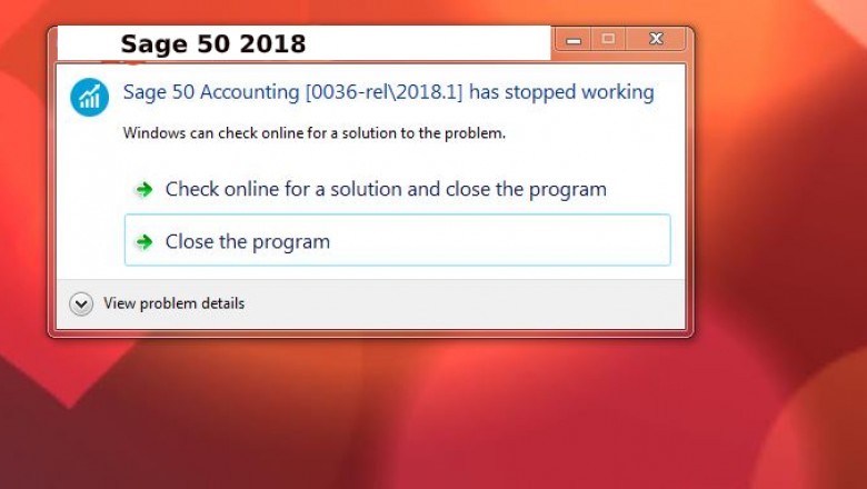 Sage 50 2018-accountingerrors