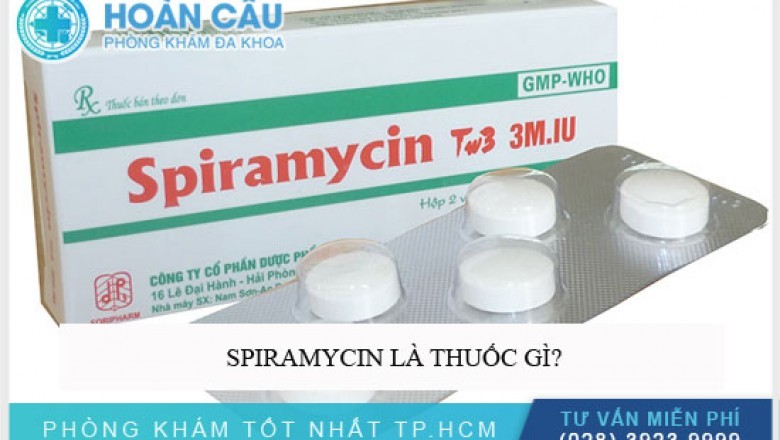 Dac diem y hoc thuoc Spiramycin