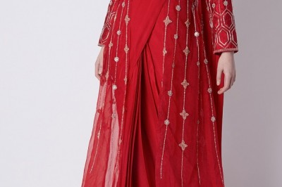 Stitched Saree Gown and Ready Pleated Saree online shopping India