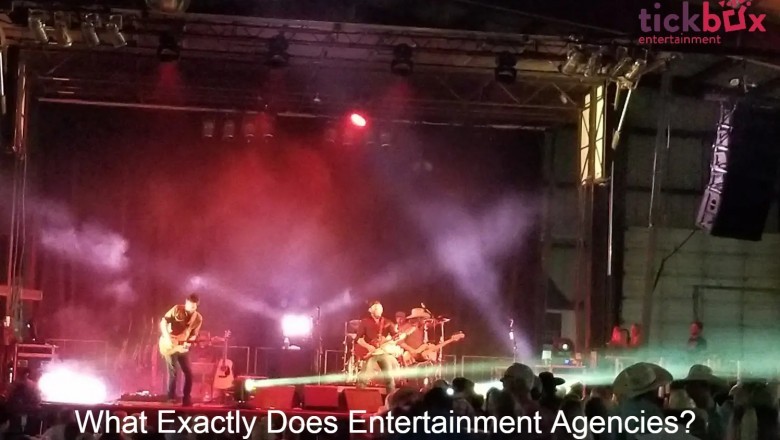 What Exactly Does Entertainment Agencies?