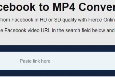 Best Online Facebook Video Converter to MP4 -  Fierce Online Video