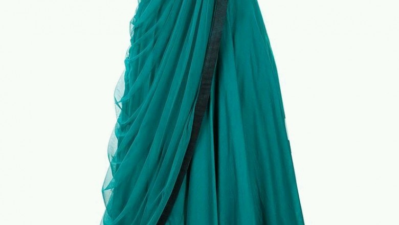 Top Designer Saree Gown Design For Wedding