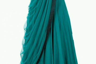 Top Designer Saree Gown Design For Wedding