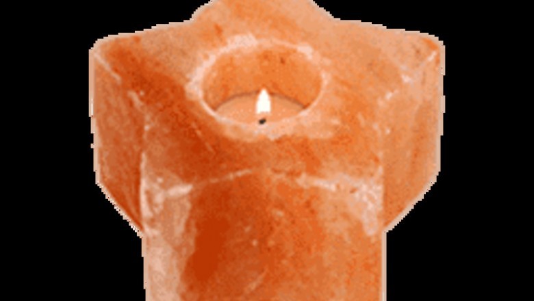 Himalayan Salt Candle Holders - Himalayan Salt Cure
