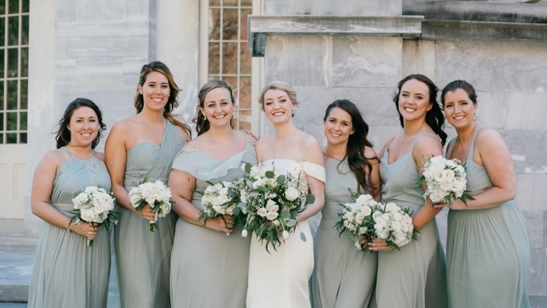Same Color Different Style Bridesmaid Dresses [Mix & Match Bridesmaid Dresses]