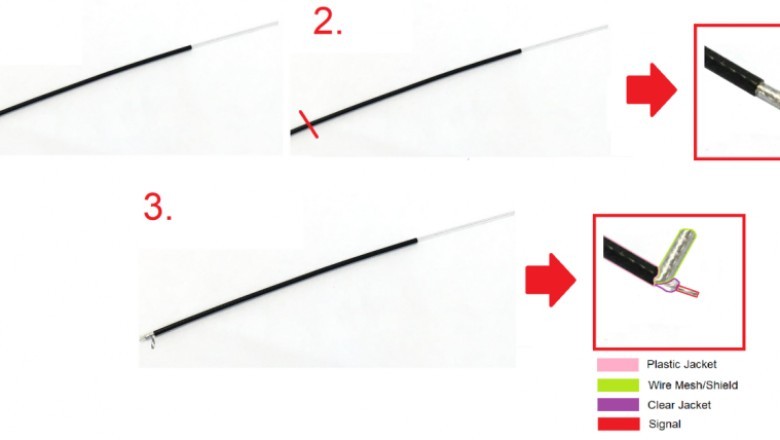 you have rip out or cut off your FrSky XSR receiver antenna