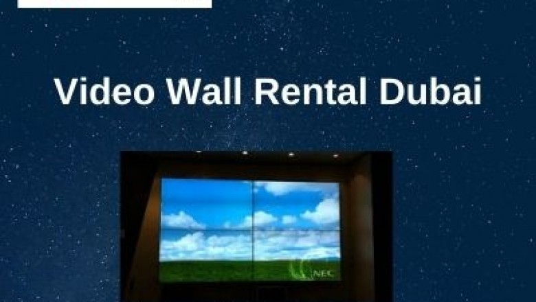 How to Know About an LED Video Wall Rental Dubai?