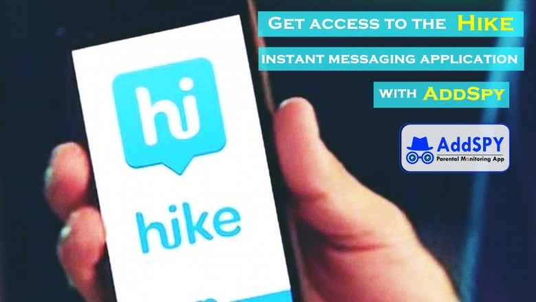 Spy On Hike messenger In now easy with AddSpy App.
