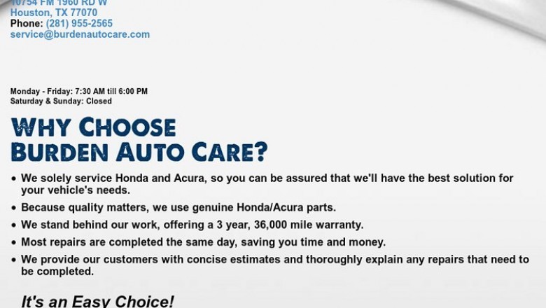 Honda Service Center Houston