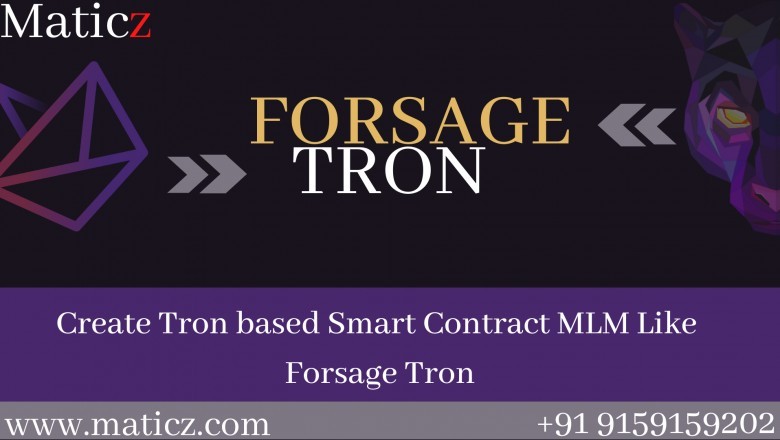 ForsageTron Clone Script to Start Tron Smart Contract MLM like ForsageTron