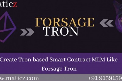 ForsageTron Clone Script to Start Tron Smart Contract MLM like ForsageTron