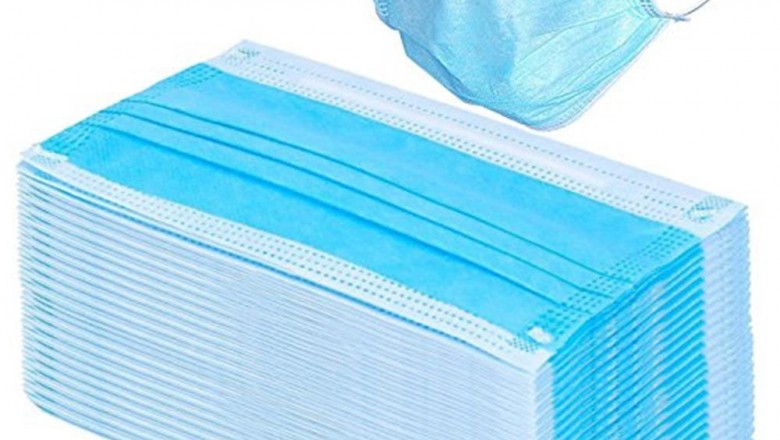 100 x 3ply Disposable Face Mask