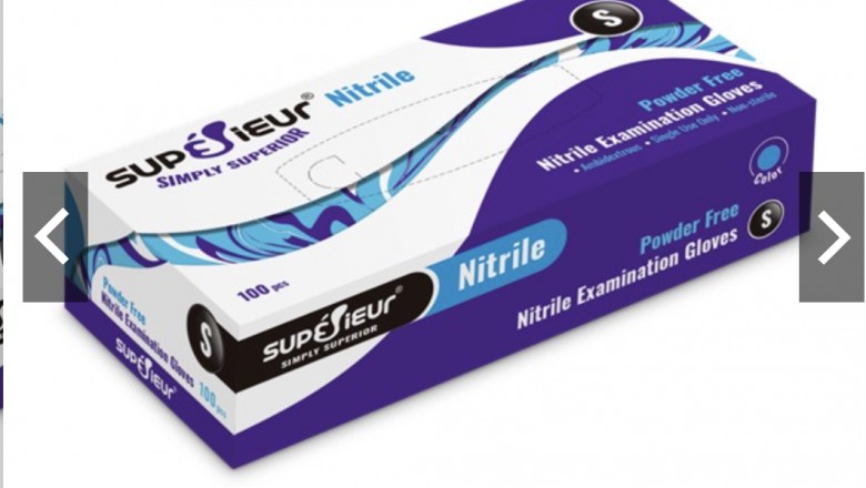 NITRILE SUPERIEUR Premium Powder Free medical gloves