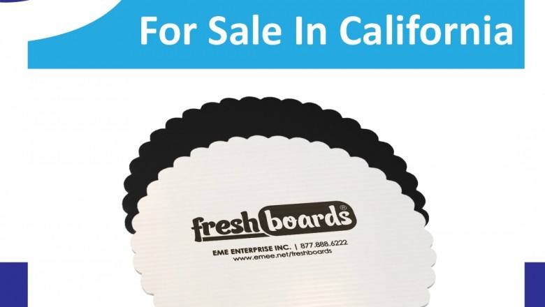 14 Inches Scalloped Edge Cake Board