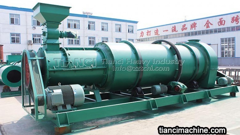 Durable and high output new type of organic fertilizer agitator granulator
