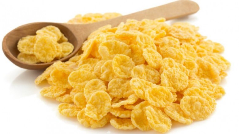 Automatic corn flakes production line