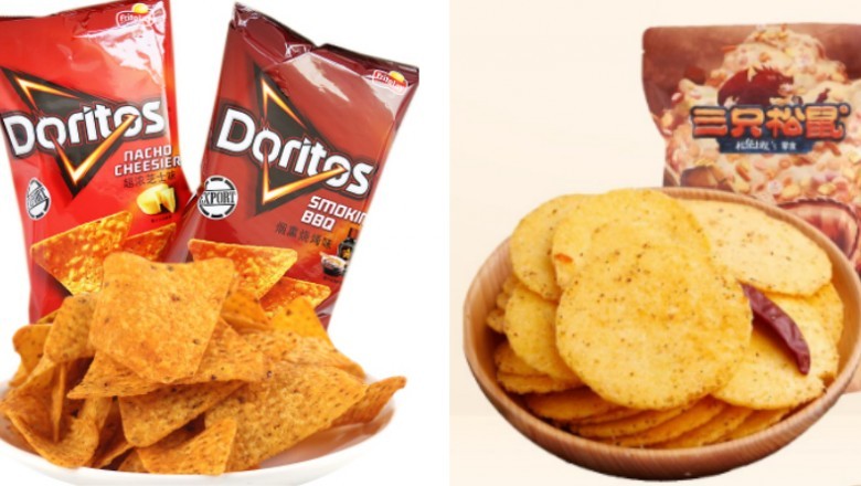 Crispy salty corn flakes machinery