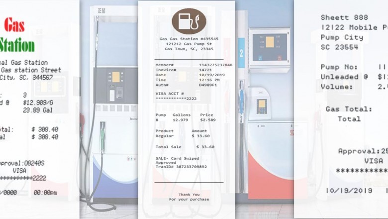 online receipt