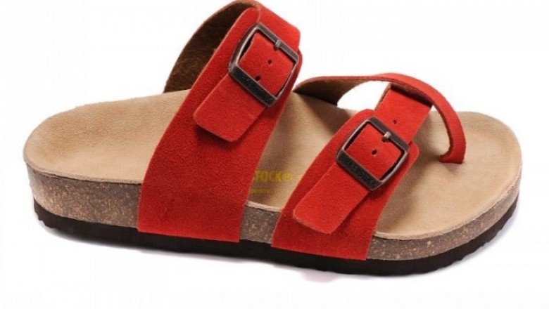 newest ladies birkenstock gizeh eva sandal in copper