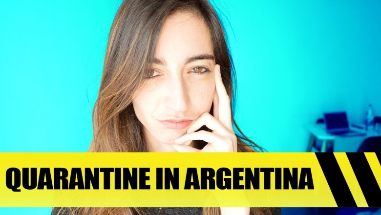 Quarantine in Argentina in 2020 (Visiting: Street of Buenos Aires)