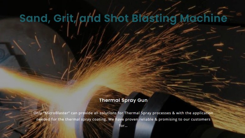 Sand Blasting Machine | Shot Blasting Machine | Grit Blasting Machine Price