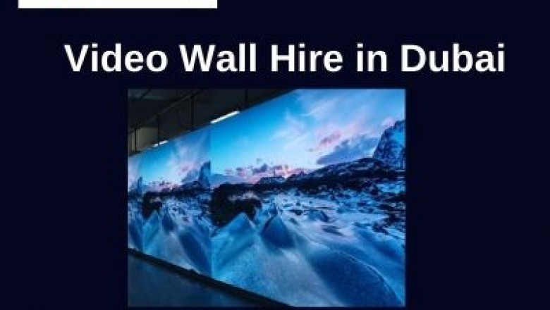 What are the Factors for Video Wall Rental in Dubai?