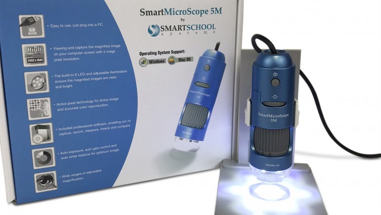 Classroom digital microscope