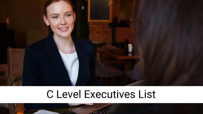 C Level Executives Email Lists