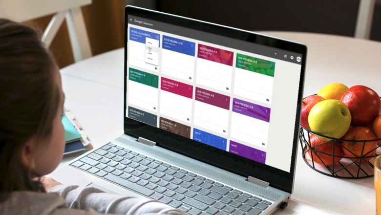 Trend of Google Classroom app or apps similar to google classroom this curr