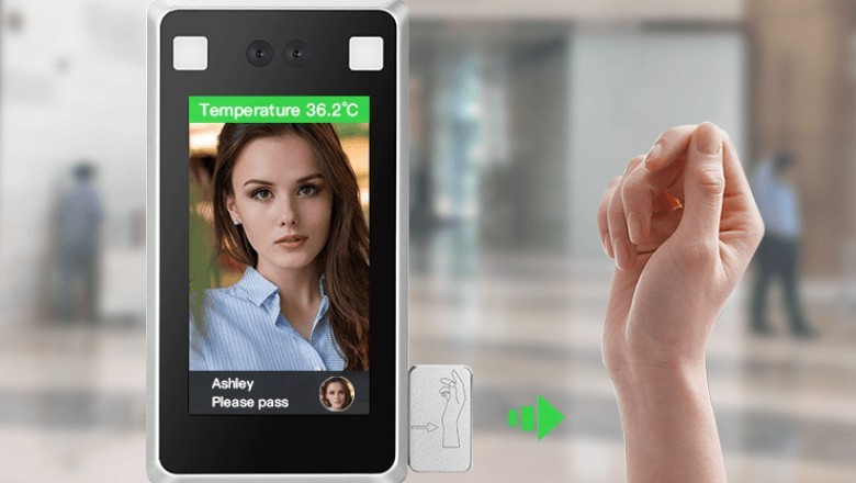 The advantage of face recognition thermometer application used within the market place!