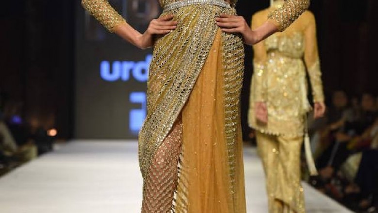 Draped Pant Saree And Stitched Dhoti Saree Designer Outfits Buy Online
