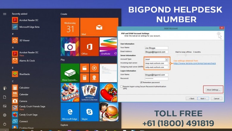 How to set up a new Bigpond account?