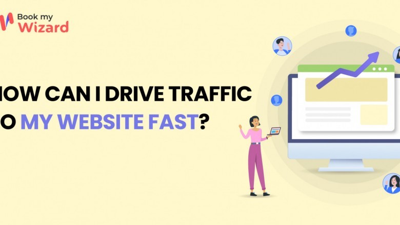 How can I drive traffic to my website fast? Take On-demand 1:1 video consulting with an Expert