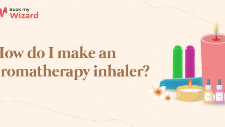 How do I make an aromatherapy inhaler? Consult with an aromatherapist through a 1:1 live video session.