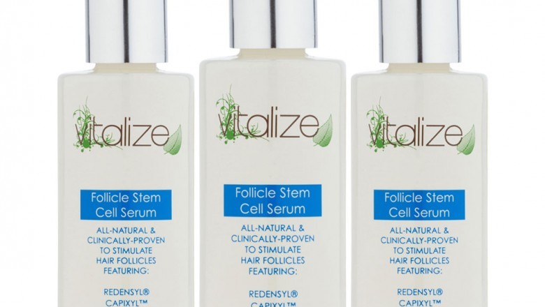 Buy Vitalize Hair Growth Stem Cell Serum to Regrow Your Hair at Thin Edges
