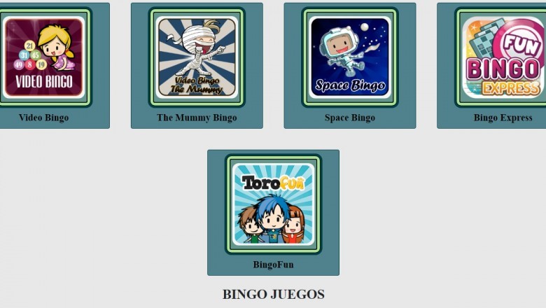 Juegos de Bingo