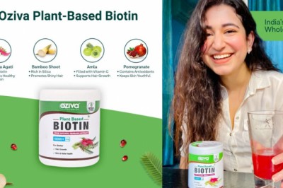 Oziva Plant Based Biotin and Hair Health