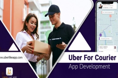 Launch Futuristic Courier service app With Our uber for courier app development