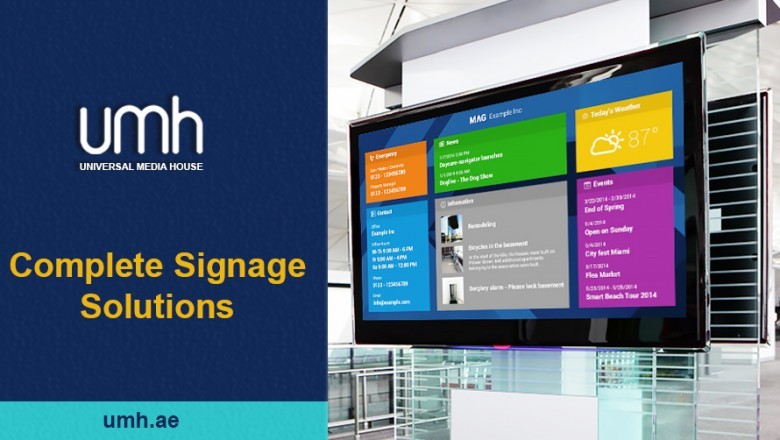 UMH -Best Signage Companies In Dubai