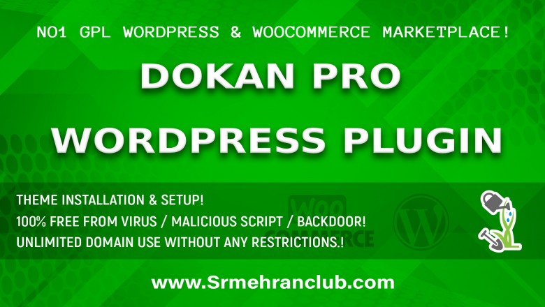 Dokan Pro free download - Multi-vendor WordPress Plugin, Woocommerce