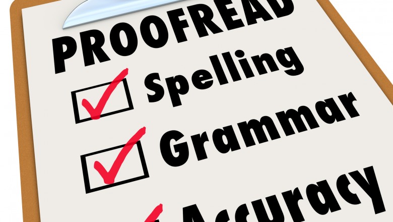 Proofread paper