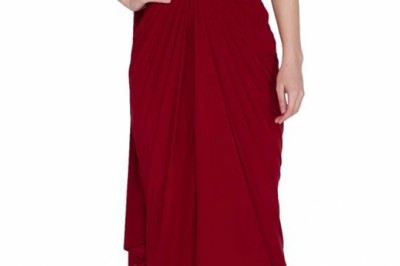 Dhoti Saree Designer outfits at reasonable prices buy online at Fresh Look Fashion