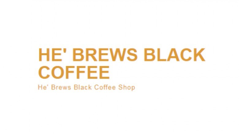 He’ Brews black coffee – one of the best destinations to order your coffee