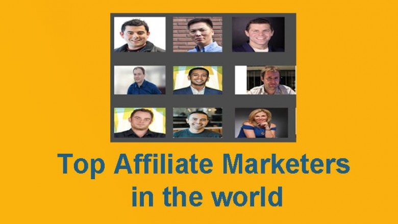 Top affiliate marketers in the world